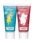 Kuvassa Oxygenol Muumi Hammastahna 50 ml