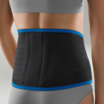 Kuvassa BORT ActiveColor® selän tukiside musta